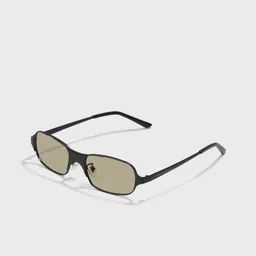 SAM & MARSHALL Unisex Square with UV Protected Lens Sunglasses BENEDICT_BLACK_KHAKI_20085-picture-12