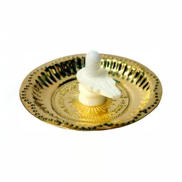 Navyaksh White Marble Shivling Showpiece image 4