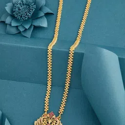 Princy Enterprise Gold-Plated Brass Necklace-picture-36