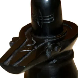 Navyaksh Black Marble Shivling Showpiece image 2