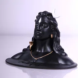 Navyaksh Black Yogi Religious Showpiece image 4