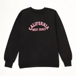 HERE&NOW Boys Typography Printed Cotton Sweatshirt image 1