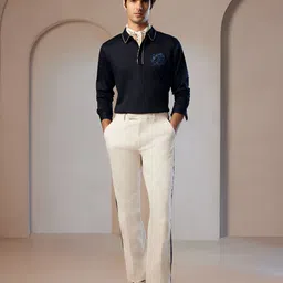U.S. Polo Assn. Men Solid Polo Collar Cotton Slim Fit T-shirt-picture-28