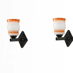 SOMIL Orange Cylinder Glass Wall Lamps-picture-28