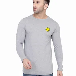 BEYOU FASHION Round Neck Applique Slim Fit T-shirt-image-56