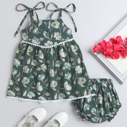 BAESD Girls Floral Printed Top with Shorts-image-54