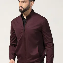 Blackberrys Men Satin Crop Sporty Jacket image 2