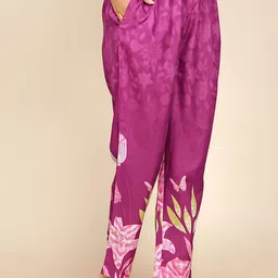 Maheshwar Printed Shirt Collar Tunic & Trousers Co-Ords image 2