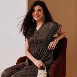 KALINI Women Ruched Basic Jumpsuit image 3