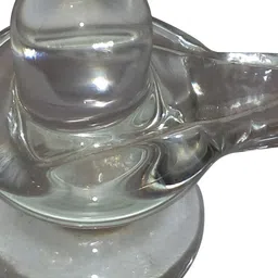 Navyaksh Transparent Crystal Religious Showpiece image 2