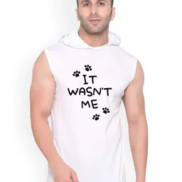 FABSTIEVE It Was Not Me Printed Hooded Cotton Gym Vest-picture-36
