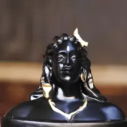 Navyaksh Black Marble Siva Showpiece image 4