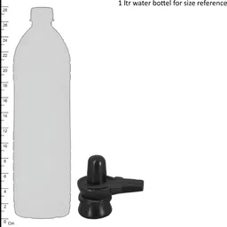 Navyaksh Black Shivaling Religious Idol Showpiece image 4