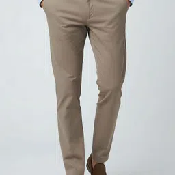 Celio Men Straight Fit Mid-Rise Formal Trousers-image-6