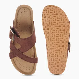 Maysun Women Open Toe Flats with Buckles image 4