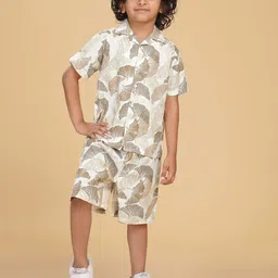 Ninos Dreams Boys Printed Shirt with Shorts image 2