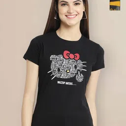 Metronaut Women Typography 2 Printed T-shirt-picture-22