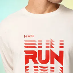 HRX by Hrithik Roshan Pure Cotton Typography Printed Sweatshirt image 5