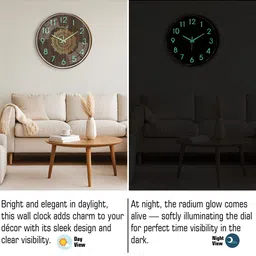 RANDOM Contemporary Analogue Wall Clock image 2