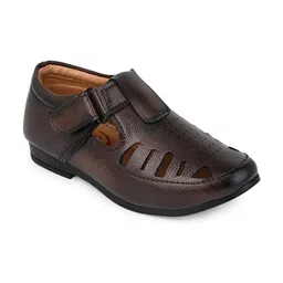 MLTC Boys Round Toe Velcro Memory Foam Shoe-Style Sandals-picture-51