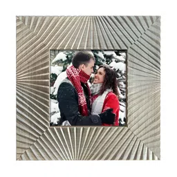 Art Street Silver-Toned 1 Pieces MDF Table Photo Frames image 5