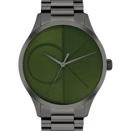 Calvin Klein Unisex Dial & Stainless Steel Wrap Around Straps Analogue Watch 25300027-image-83
