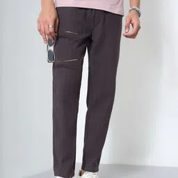 7 Alt by Pantaloons Men Slim Fit Trousers-picture-18