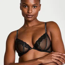 Victoria's Secret Floral Bra Medium Coverage Underwired Bra-picture-35