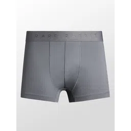 RARE RABBIT Pack Of 3 Cotton Stretch Short Trunks CLOSE PRIMARY GREY image 3
