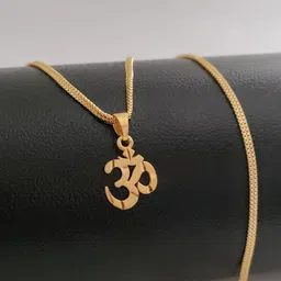 niva fashion Women Gold-Plated Contemporary Pendant with Chain-picture-24