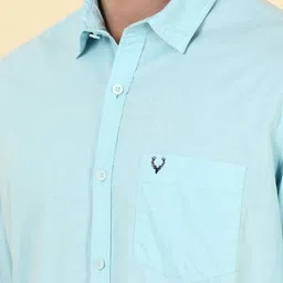 Allen Solly Spread Collar Casual Pure Cotton Shirt image 4