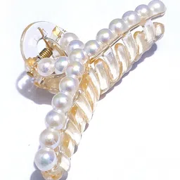 HANDBAG COLLECTION Women Set of 2 Big butterfly hair clutcher with t-shape Claw Clip image 3