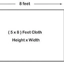 anu novelties Ganesh printed House Function Ganesh Festival special. 8 * 5 Curtain Fabric image 2