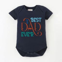 BLUSHES Infants Father's Day Theme Printed Pure Cotton Bodysuit-picture-23