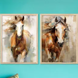 WALLLANE Brown Wood Wall Art-picture-12