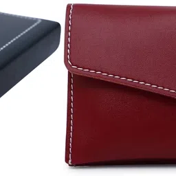 Casual Maroon, Black Clutch-image-3