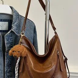 StyleCast Self design Zip Detail Structured Shoulder Bag-picture-15