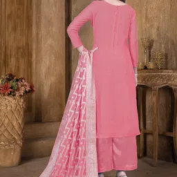 SAINOOR Semi-Stitched Dress Material image 4