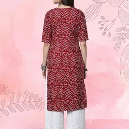 Ethnic basket Women Pack Of 2 Multicoloured Crepe Kurtas image 5