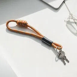 DailyObjects Orange-Colored Keyring Key chain-picture-19