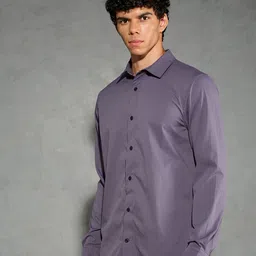 Technosport Men Spread Collar Comfort Slim Fit Casual Shirt with TS Lytra image 4