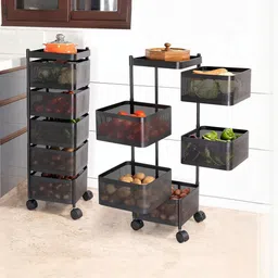 JD FRESH Black Set of 5 Super Strong Multi-Utility Organisers-image-40
