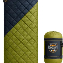 rhinokraft Sentinel Fur-Lined Warmth for 5–20°C Fits Up to 5′10″ Quilted Rectangular Sleeping Bag-picture-23