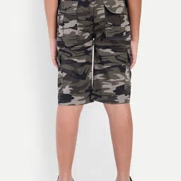 PUPPET-NX Boys Camouflage Printed Mid-Rise Running Fashion Shorts image 5