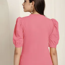 Tromko Women Pack Of 2 Puff Sleeve Top image 4