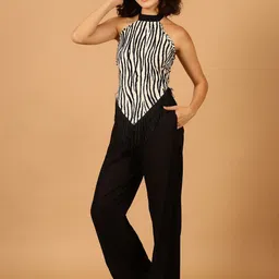 Blissence Fringed Top & Trousers Swimwear Cover up Set image 5