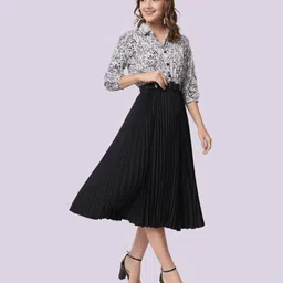 ZWERLON A-Line Midi Dress image 5