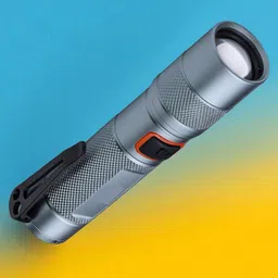 nilesawar X467 Waterproof Metal Torch with Long Range LED Beam Torch image 1