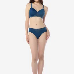 Amante Floral Lace Low-Rise Bikini Briefs image 5