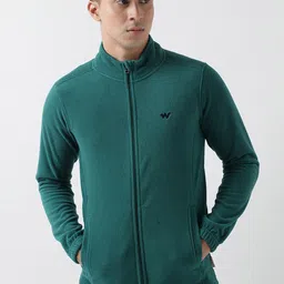 Wildcraft Lightweight Anti Odour Fleece Bomber Jacket-image-3